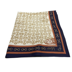 Foulard Quadrato Piccolo D-Chain 70x70cm, Accessorio Moda Donna con Stampa - Product Image 1