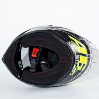 Visière intégrale personnalisée Casque ABS de course pour moto Casques intégraux de moto