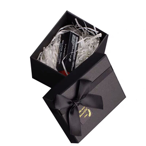 Personalized custom hard paper luxury black lipstick boxes packaging cosmetic paper gift set