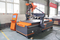1325 1530 4 axes ATC CNC Machine à bois tête oscillante lame de scie DSP/ Syntec/ NC Studio/ Richauto système de contrôle pompe à moteur