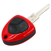 Clé à distance intelligente à 3 boutons, entrée sans clé 433Mhz, puce ID48 pour Ferrari F430, lame non coupée