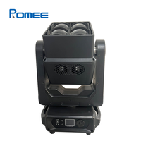 Projecteur LED à faisceau dynamique multi-effets 4*60W DMX512 avec stroboscope pour DJ, club, concert, éclairage de scène