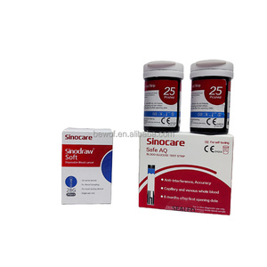 <span class=keywords><strong>Tiras</strong></span> Reactivas de Glucosa <span class=keywords><strong>Sinocare</strong></span> 50 Safe AQ Smart - Product Image 3