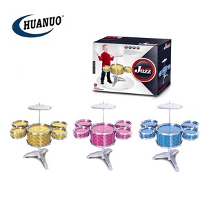 Jouet éducatif musical <span class=keywords><strong>Batterie</strong></span> électronique de jazz pour enfants avec piano et microphone - Product Image 4