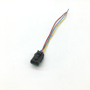 Hitachi Excavator <b>Throttle</b> Motor Plug 3 Wire PVC <b>Cable</b> IP44 Static Installation - Product Image 2