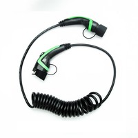 INJET Zuverlässiges Neues AC-Elektroauto Typ1/Typ2 Stecker IEC 62196-2 16A/32A EVSE-Kabel 5M/7,5M Länge Typ 3R Schutz Hochleistung