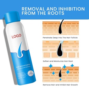 Fabricant d'aérosols OEM ODM – Crème et mousse dépilatoires, meilleur dépilatoire permanent en spray 120ml 150ml <span class=keywords><strong>pour</strong></span> hommes et femmes - Product Image 4