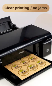 Chất lượng cao 80g Kraft tự dính A4 Sticker giấy bìa cứng <span class=keywords><strong>Laser</strong></span> in phun giấy nhãn sản phẩm giấy bìa - Product Image 6