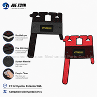 Tappetino in Gomma a Doppio Strato per Cabina Escavatore, Compatibile con R150/R215/R225/R305/R455/R505-7, Ricambi Marca JUEXUAN
