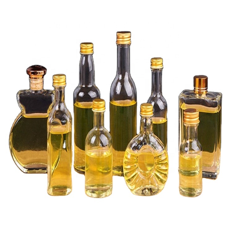 Bouteille Mini verre pour boisson liquide, Mini bouteille d'échantillons de jus, de vin, de liqueur, avec bouchon à vis, 50ML 100ml, 10 pièces