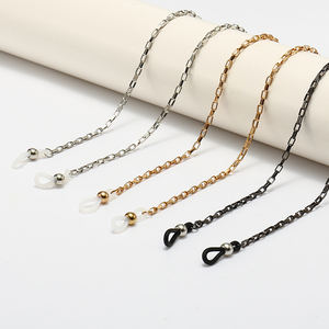 Vente en gros, collier en métal, <span class=keywords><strong>lunettes</strong></span> de soleil, corde classique, accessoires pour dames, <span class=keywords><strong>chaîne</strong></span> de <span class=keywords><strong>lunettes</strong></span> de soleil <span class=keywords><strong>2022</strong></span> - Product Image 2