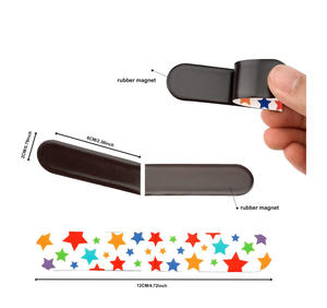 Boce personalizzabile personalizzato segnalibro magnetico pieghevole magnetico sublimazione in bianco segnalibro magnetico pieghevole segnalibro magnetico - Product Image 2