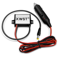 Convertisseur DC-DC pour allume-cigare de voiture, régulateur de tension 24V vers 12V, 1-5A, alimentation électrique avec prise DC, adaptateur de sortie USB étanche