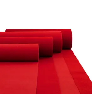 Tapis personnalisé d'usine tapis rouge coureurs fête mariage tapis célébration mariage exposition coureurs