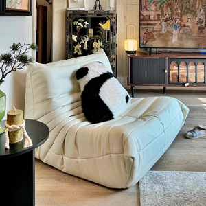 Caterpillar Sofa Chair Square Reclining Foam Filling Single Seat Living Room Bedroom Use - Product Image 1