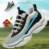 Chaussures rehaussantes pour hommes, taille 37-44, 8 cm, tendance, décontractées, sportives