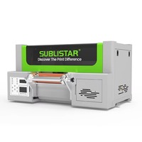 Impresora UV DTF de Escritorio Mini A3 de 30 cm SUBLISTAR con Cabezales de Impresión I3200 HD, Máquina de Impresión de Etiquetas de Película ab para Carcasas de Teléfono