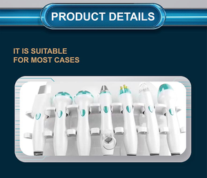 เครื่องวิเคราะห์ใบหน้าด้วยพลังน้ำสีฟ้าน้ำแข็งอัจฉริยะ2หัวสำหรับดวงตาปลั๊ก us/eu/uk/it. za/cn - Product Image 4