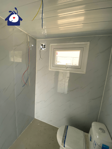 Contenedor de paquete plano de China Casa campamento de empleados y casa prefabricada de dormitorio Proveedor chino Hospital de cabina modular - Product Image 6