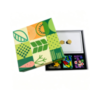 Boîte à couvercle personnalisée, ensemble de jeu de société de luxe pour table, jeux de stratégie modulaires personnalisables, composants de jeux éducatifs, articles en bois, jeu de cartes