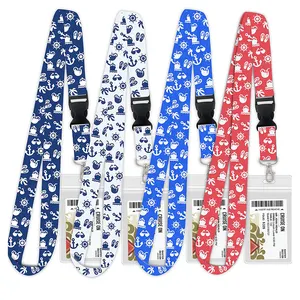 Premium Cruise Lanyard Anpassen von Royal Caribbean Cruise Zubehör Schiffs karte Abzeichen Lan yards ID Inhaber