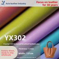 Cuir PVC Gaufré YX302 1.1 mm Épais, Motif DE90, Résistant à l'Abrasion, pour Sièges, Sacs Souples et Emballages de Bagages - Vente en Gros Usine