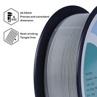 Usine ZIRO 3d Imprimante Filament ABS 1.75mm 1 kg/rouleau En Plastique Gris ABS 3d Impression Filament ABS Tiges En Plastique