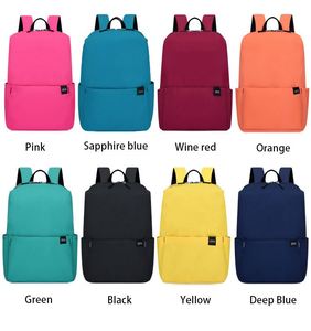 Wholesale <b>Backpack</b> Gift with Customized LOGO Printed Portable Compact Student Schoolbag Men Women <b>Backpack</b> - Product Image 6