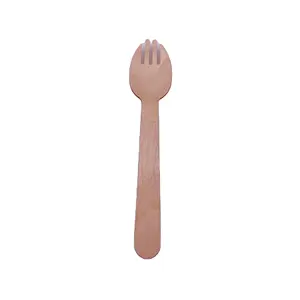 Dùng Một Lần Bằng Gỗ Spork, Dao Kéo Phân Hủy Sinh Học Compostable Tự Nhiên Birchwood Spork, Đảng Nguồn Cung Cấp Camping BBQ, Dã Ngoại, Sinh Nhật