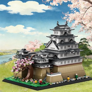 Wange 6238 - Bloques de Construcción del <span class=keywords><strong>Castillo</strong></span> de Himeji, Prefectura de Hyogo, Japón, Juego de Bloques de Construcción para Niños, Juguetes Coleccionables - Product Image 5