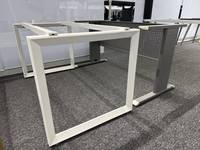 Bureau de direction moderne modulaire avec structure en fer, assemblage DIY, taille personnalisable pour directeurs, PDG, patrons, personnel - Meubles chinois