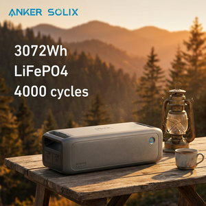 Batería de Expansión Anker Solix BP3000 de 3072 Wh, Conexión Plug and Play, Expansión de Energía LFP para Generador Solar, Certificación EU y UK - Product Image 1