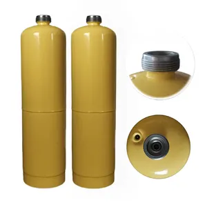 Botellas vacías de 1L para cilindro pequeño de Gas Mapp Pro para Gas Mapp
