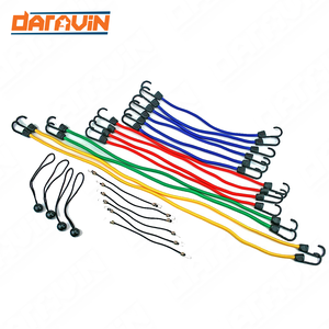 Phong Cách Đơn Giản Đàn Hồi Chất Lượng Cao 10Mm Cao Su Bungee Dây Vòng Hình Dạng Hành Lý Sợi Dây Bungee Dây Với Hooks Từ Việt Nam - Product Image 1