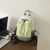 Tas Ransel Mini Wanita Outdoor Ringan Bergaya Multifungsi Dua Fungsi Tas Selempang Bahu 20L Motif Sambung