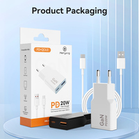 2025 nouveauté kc chargeur adaptateur secteur 20W chargeur de téléphone pour Anker Ugreen Samsung Oneplus