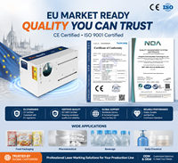 Nueva Máquina de Marcado Láser UV de 355nm, CNC de Sobremesa, Sistema de Codificación de Alta Velocidad y Precisión DXF para Líneas de Producción Industrial, con Certificación CE