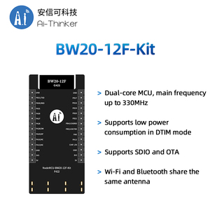 Module Wi-Fi double bande + BLE 5.0 Ai-Thinker BW20-12F, carte de développement, faible consommation, antenne intégrée - Product Image 4