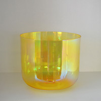Ensemble de bols chantants en cristal de couleur chakra de lumière cosmique HF vente en gros de bols chantants en quartz clair de guérison sonore Instrument de méditation