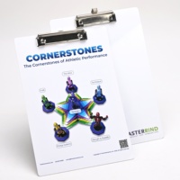 Portapapeles de Acrílico Personalizado de 2mm 3mm 4mm de Grosor, Transparente, con Logotipo Impreso en UV, para Oficina, Escuela, Negocios, Promoción, Tablero de Escritura, OEM