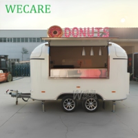 WECARE Restaurant de restauration rapide commercial, bar à café, crèperie, boulangerie, camion de crème glacée, cuisine mobile, remorque alimentaire entièrement équipée