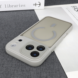 Étui de téléphone magnétique en TPU mat effet peau de luxe pour iPhone 17 Series avec protection d'objectif - Product Image 6