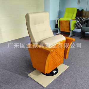 เก้าอี้หอประชุมไม้เนื้อแข็ง Guoye รุ่น GY-2508 พร้อมที่วางแขน สำหรับโรงเรียน โรงพยาบาล ห้องประชุม - Product Image 3