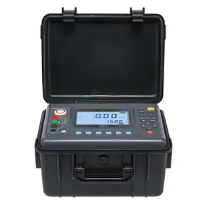 Stable performance precise 0~1000V power grid system insulation resistance tester minimum test current