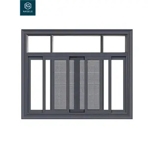 5 fahrzeiten 3 vertikale fensterpaneele glas schiebefenster außen grill design dreifach glas schiebefenster tür aluminium