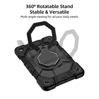 Étui de protection intégré pour tablette Samsung Tab A11 Plus/A9 Plus 11 pouces, coque antichoc en silicone avec bandoulière et support