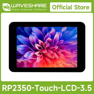 Carte de développement Waveshare RP2350 avec écran LCD 3,5 pouces 320*480 65K, double cœur et double architecture, interface caméra intégrée K576 - Product Image 4