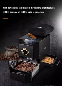 Torréfacteur de <span class=keywords><strong>café</strong></span> noir en acier inoxydable <span class=keywords><strong>Machine</strong></span> commerciale de torréfaction de grains de <span class=keywords><strong>café</strong></span> de cuisson de tambour électrique 500g torréfacteur de <span class=keywords><strong>café</strong></span> - Product Image 3