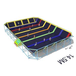 <span class=keywords><strong>Promotion</strong></span> sur le nouveau centre de divertissement de zone de saut de parc de <span class=keywords><strong>trampoline</strong></span> d'intérieur pour enfants avec zone de rebond - Product Image 5
