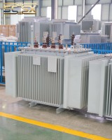 Transformateur de distribution triphasé immergé dans l'huile, abaisseur de tension 11kV vers 480V 400V 220V 110V 132kV 220kV, certifié CE/ANSI